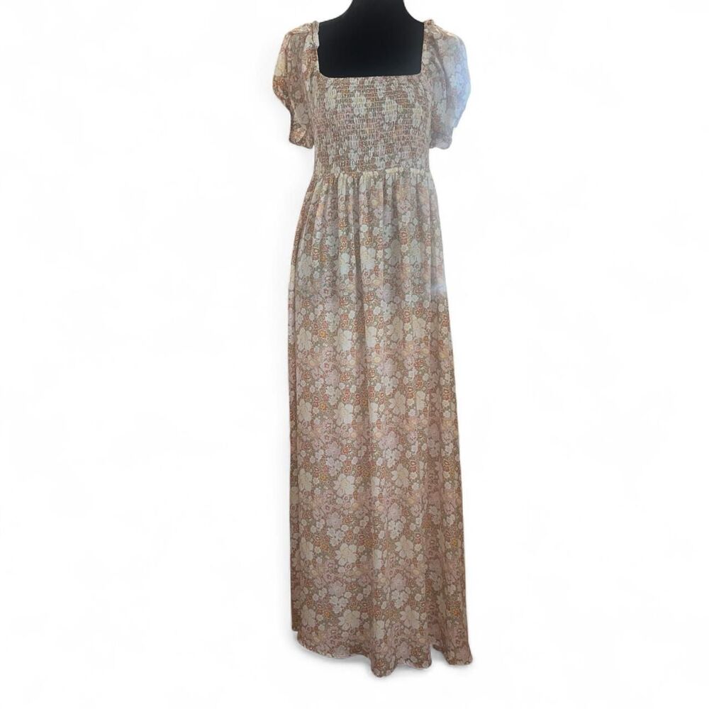 Pie in the Sky Women's Maxi Dress SZ XL